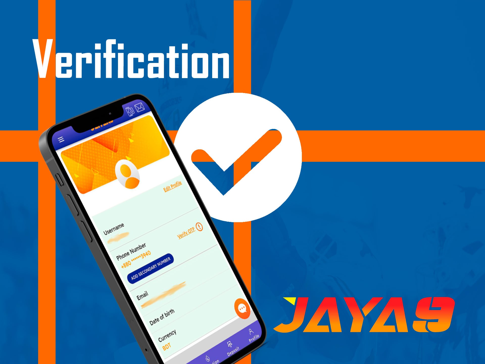 verification process in jaya9 Bangladesh